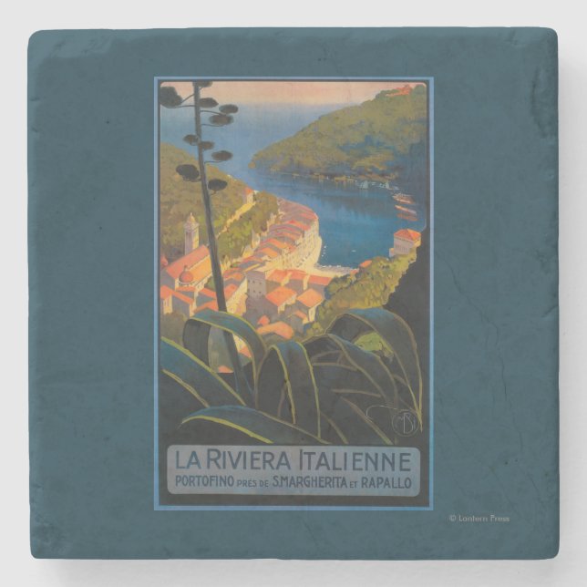 La Riviera Italienne Underlägg Sten (Framsidan)
