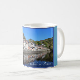 La Roche en Ardenne View, Belgien Kaffemugg