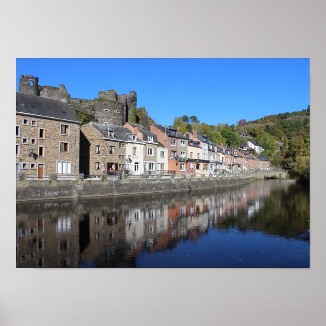 La Roche en Ardenne View, Belgien Poster (Framsidan)