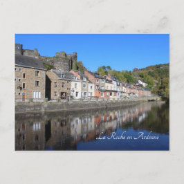 La Roche en Ardenne View, Belgien Vykort