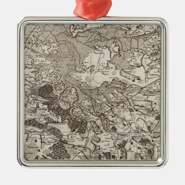 La Rochelle Julgransprydnad Metall (Framsidan)