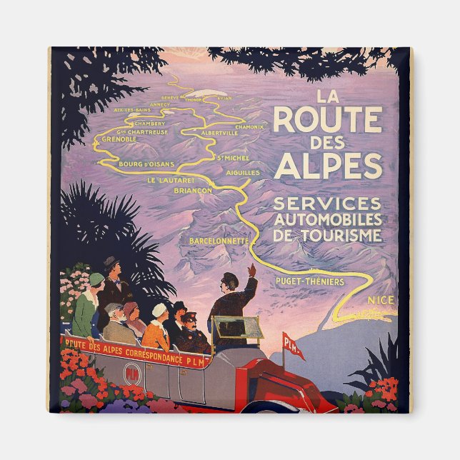 La route des Alpes Magnet (Framsidan)