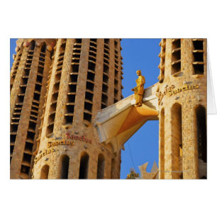 La Sagrada Familia Basilica Hälsningskort