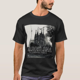La sagrada familia Church i staden Barcelona T Shirt
