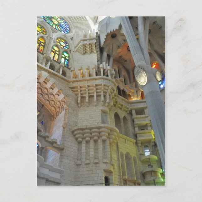 La Sagrada Familia Church Vykort (Framsida)