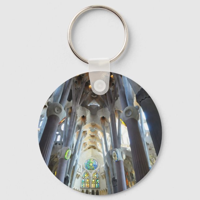 La Sagrada Familia Nyckelring (Framsida)