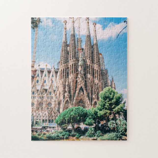La Sagrada Familia Pussel (Vertikal)
