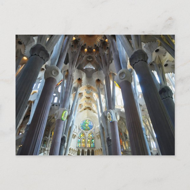 La Sagrada Familia Vykort (Framsida)