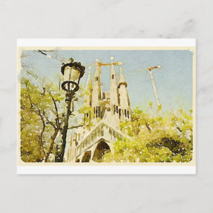 La Sagrada Familia Vykort