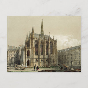 La Sainte Chapelle, Paris Vykort
