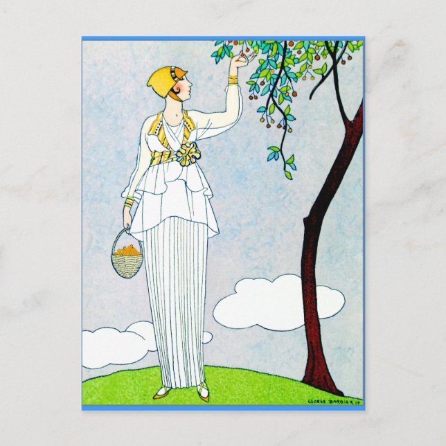 La Saison Des Prunes Mirabelles Vykort (Framsida)