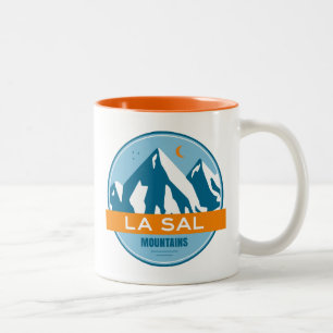La Sal Mountains Utah Två-Tonad Mugg