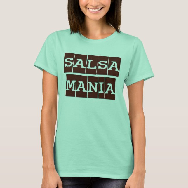 La Salsa es mi Mania Tee (Framsida)