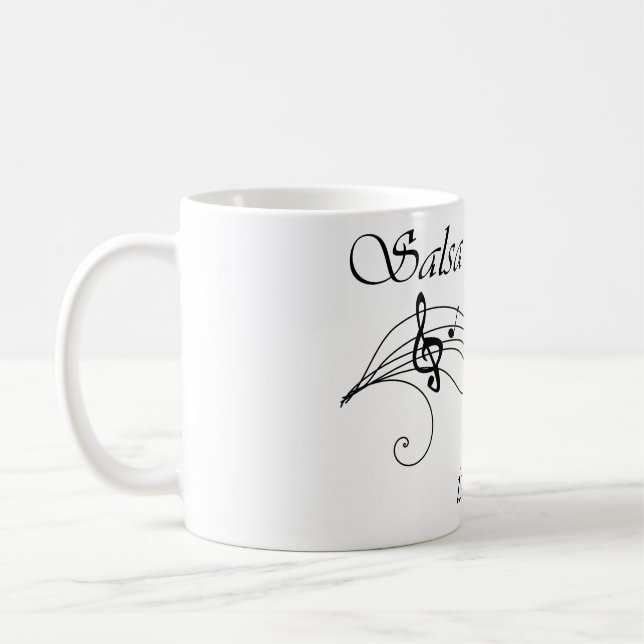 La salsa est ma therapie kaffemugg (Vänster)