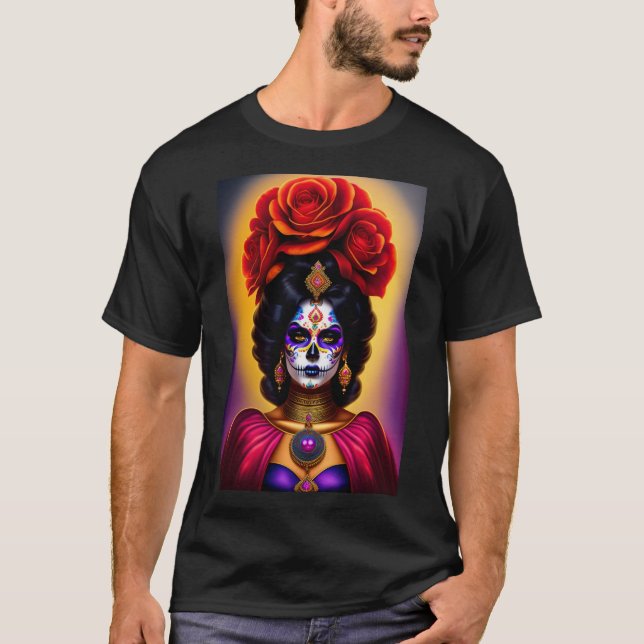 La Santa Muerte T Shirt (Framsida)