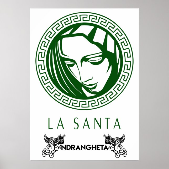 La Santa - Ndrangheta Poster (Framsidan)