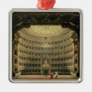 La Scala Milan, under en kapacitet Julgransprydnad Metall