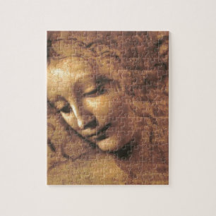 La Scapigliata av Leonardo da Vinci Pussel