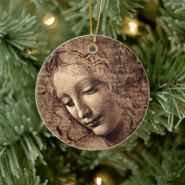 La Scapigliata Renässanskonst Keramisk Ornament (Träd)