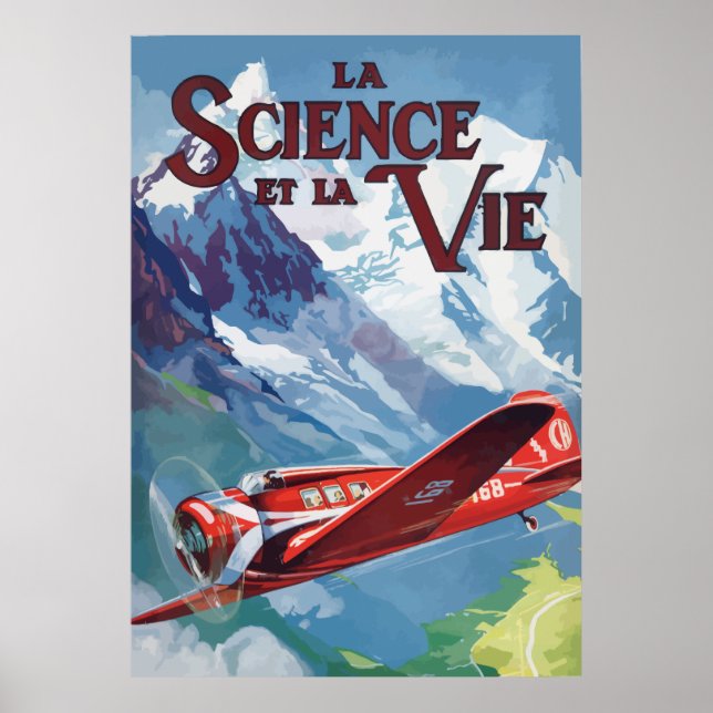La Science et la Vie (Frankrike-1932) Poster (Framsidan)