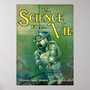 La Science et la Vie (frankrike-1937) Poster