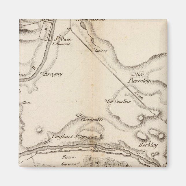 La Seine, l'Oise Magnet (Framsidan)