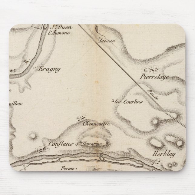 La Seine, l'Oise Musmatta (Framsidan)