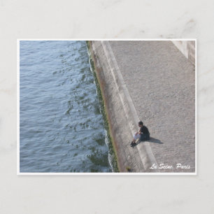 La Seine, Paris Vykort