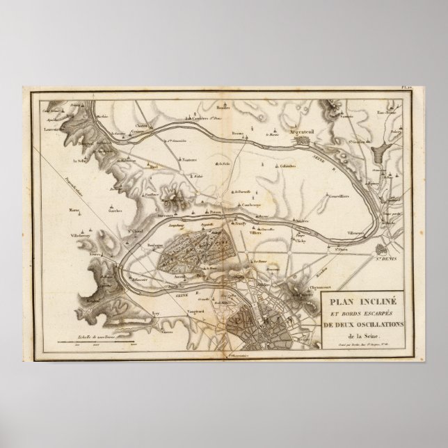 La Seine Poster (Framsidan)