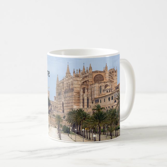 La Seu, katedralen i Palma de Mallorca - Spanien Kaffemugg (Framsida höger)
