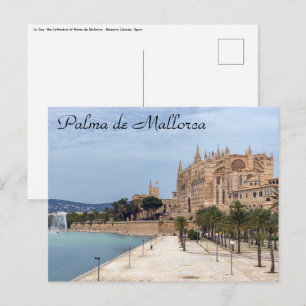 La Seu, katedralen i Palma de Mallorca - Spanien Vykort