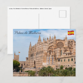 La Seu, katedralen i Palma de Mallorca - Spanien Vykort
