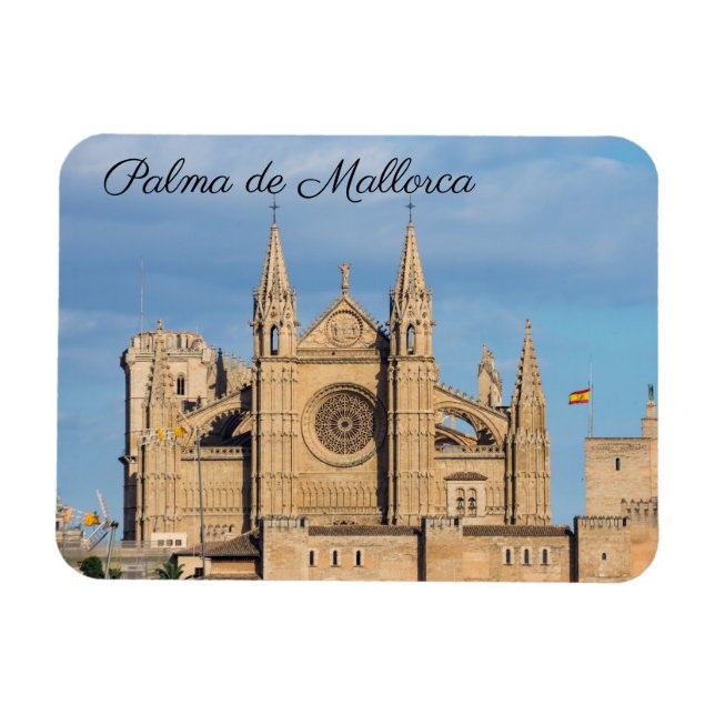 La Seu, katetern Palma de Mallorca - Spanien Magnet (Horisontell)