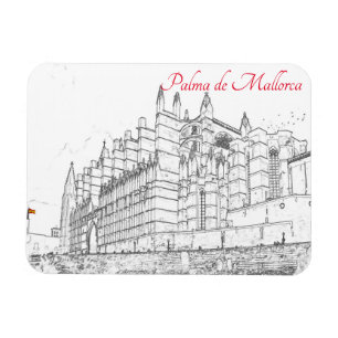La Seu, katetern Palma de Mallorca - Spanien Magnet