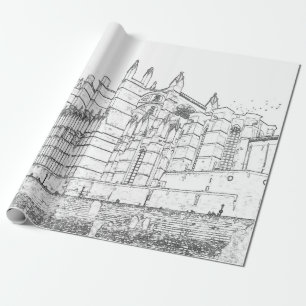 La Seu, katetern Palma de Mallorca - Spanien Presentpapper