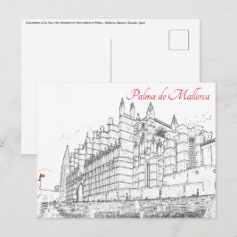 La Seu, katetern Palma de Mallorca - Spanien Vykort