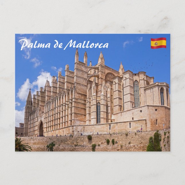 La Seu, katetern Palma de Mallorca - Spanien Vykort (Framsida)