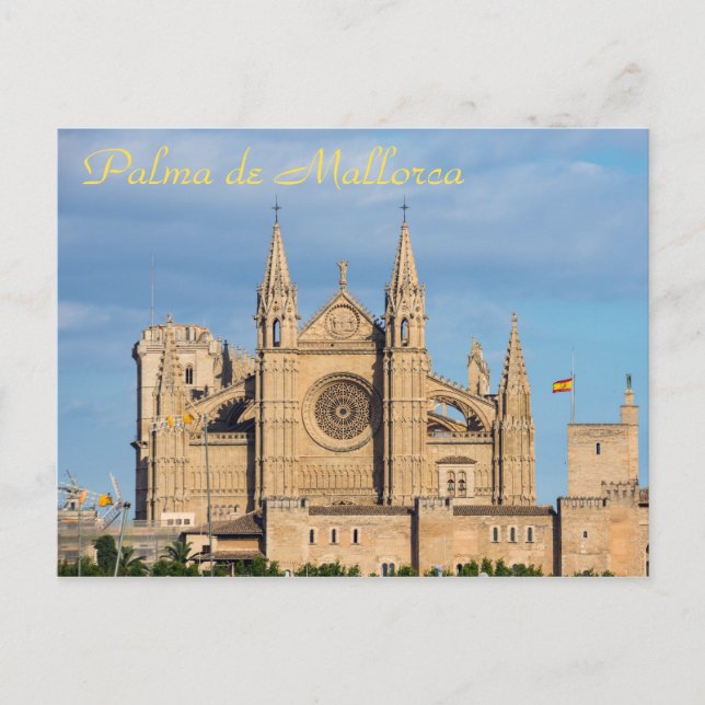 La Seu, katetern Palma de Mallorca - Spanien Vykort (Framsida)