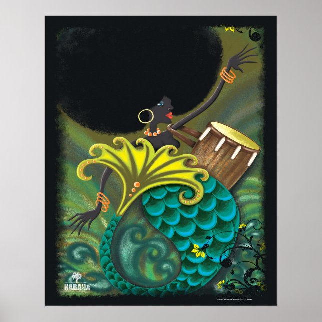La Sirena Poster 16"x20" (Framsidan)