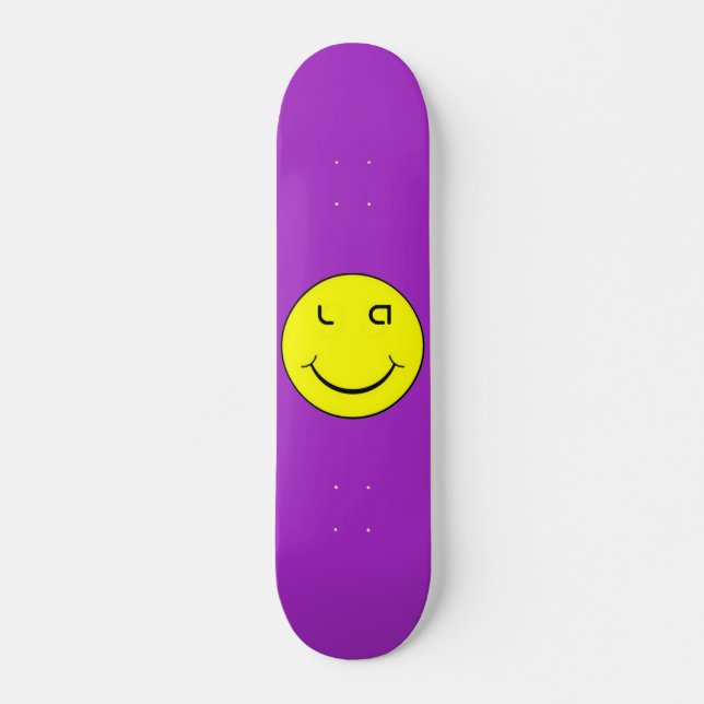 LA SKATEBOARD BRÄDA 19,5 CM (Framsida)