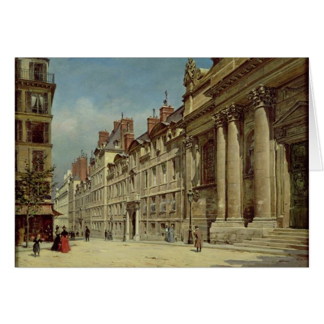 La Sorbonne Hälsningskort (Framsidan Horizontal)
