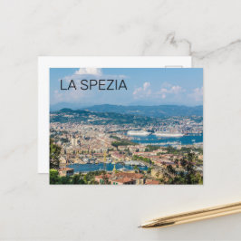 La Spezia Cityscape Liguria Italien Helgdag Souven Helg Vykort
