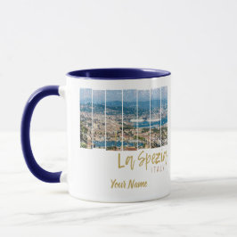 La Spezia Liguria Italien Vintage Souvenir Mugg