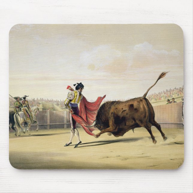 La Suerte de la Capa, 1865 (färglithoen) Musmatta (Framsidan)