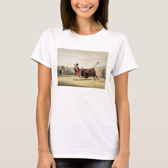La Suerte de la Capa, 1865 (färglithoen) Tee (Framsida)