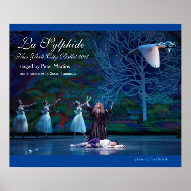 LA SYLPHIDE POSTER (Framsidan)