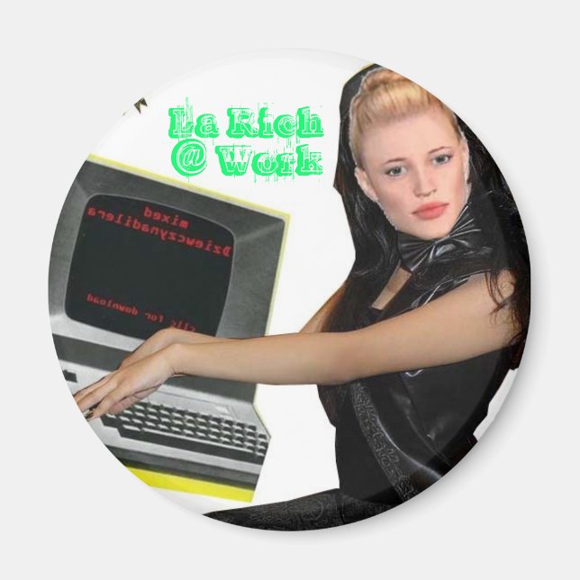 La tangentbord, La Rik @ Work Magnet (Framsidan)