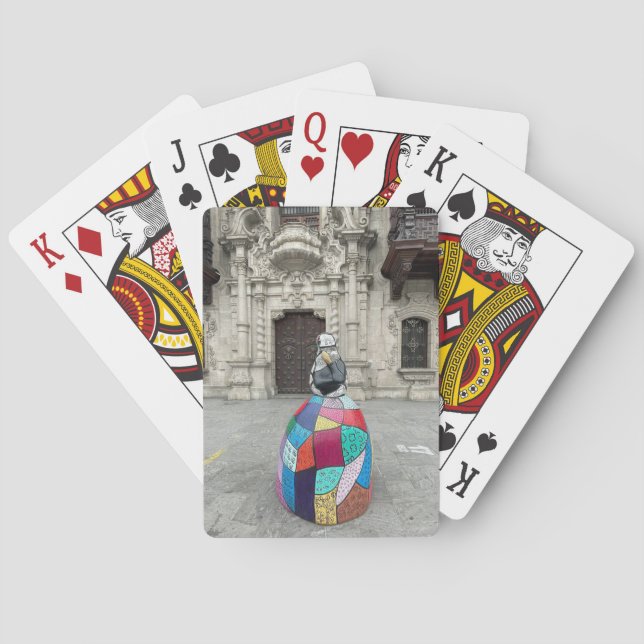 La Tapada från Lima, Peru Casinokort (Baksidan)