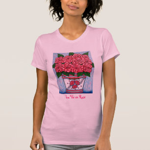 La tävlar den rosa camisolen för en tee