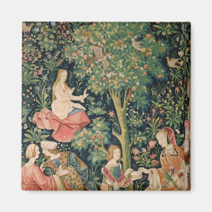 La tävlar Seigneuriale: Plats Galante, c.1500 Magnet